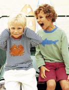 Stripy Applique T-shirt �14.00