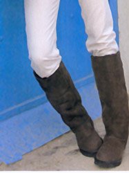 knee length sheepskin boots
